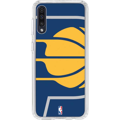 NBA Indiana Pacers Large Logo Galaxy A50 Clear Case