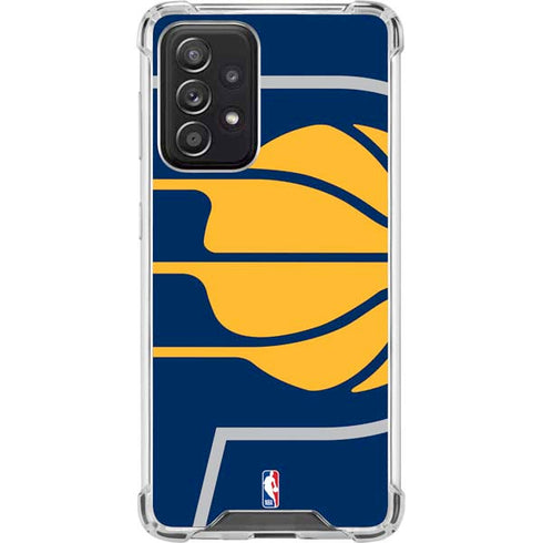 NBA Indiana Pacers Large Logo Galaxy A52 5G Clear Case