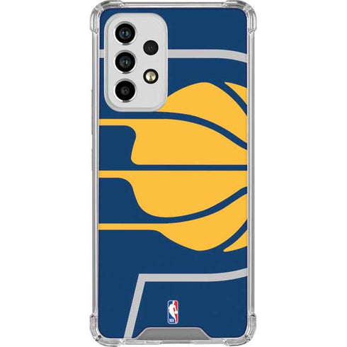 NBA Indiana Pacers Large Logo Galaxy A53 5G Clear Case