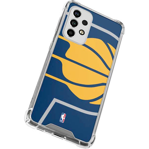 NBA Indiana Pacers Large Logo Galaxy A53 5G Clear Case