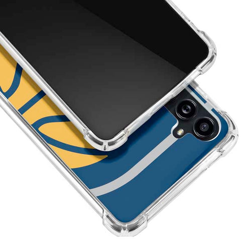 NBA Indiana Pacers Large Logo Galaxy A54 5G Clear Case