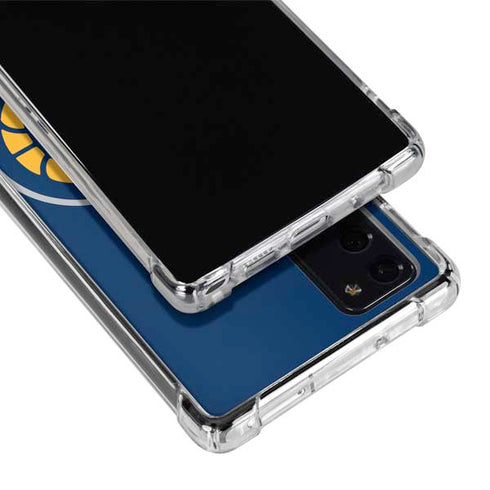 NBA Indiana Pacers Large Logo Galaxy Note20 5G Clear Case