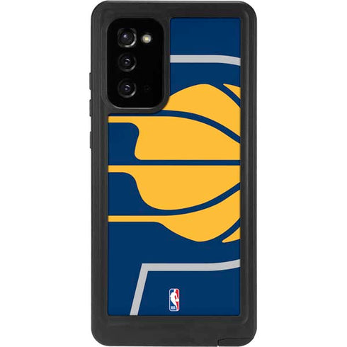 NBA Indiana Pacers Large Logo Galaxy Note20 5G Waterproof Case