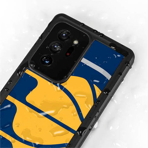 NBA Indiana Pacers Large Logo Galaxy Note20 Ultra 5G Waterproof Case
