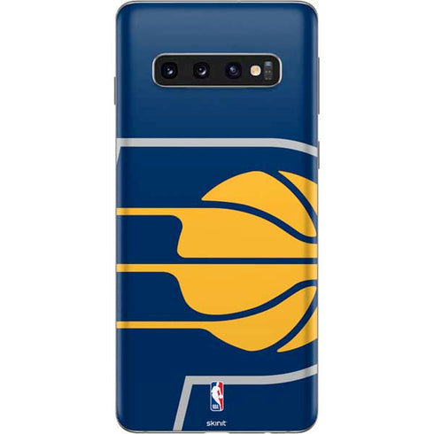 NBA Indiana Pacers Large Logo Galaxy S10 Skin