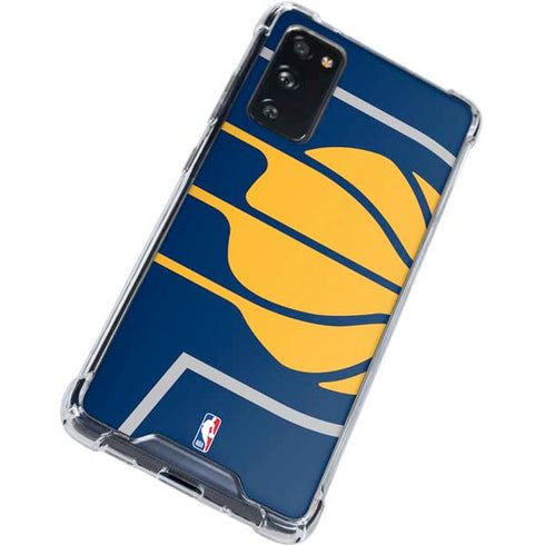 NBA Indiana Pacers Large Logo Galaxy S20 FE Clear Case
