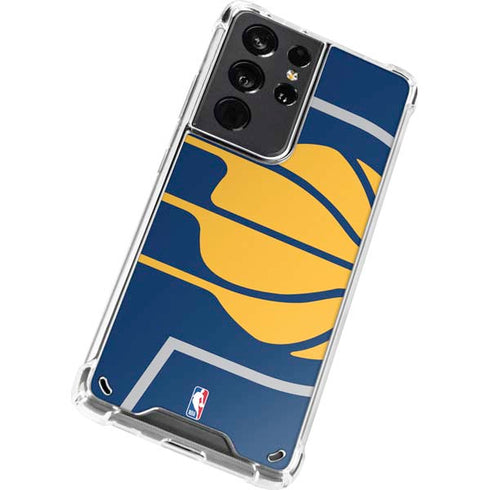 NBA Indiana Pacers Large Logo Galaxy S21 Ultra 5G Clear Case