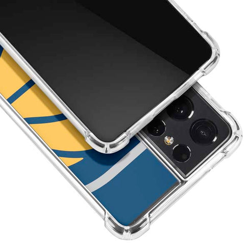 NBA Indiana Pacers Large Logo Galaxy S21 Ultra 5G Clear Case
