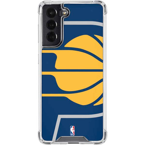 NBA Indiana Pacers Large Logo Galaxy S22 Clear Case