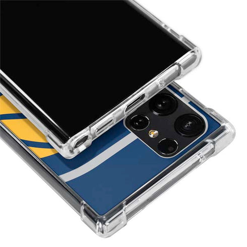 NBA Indiana Pacers Large Logo Galaxy S22 Ultra Clear Case