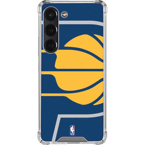 NBA Indiana Pacers Large Logo Galaxy S23 Clear Case