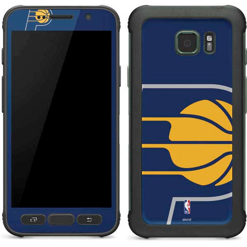 NBA Indiana Pacers Large Logo Galaxy S7 Active Skin