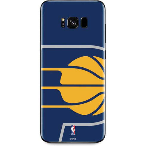 NBA Indiana Pacers Large Logo Galaxy S8 Skin