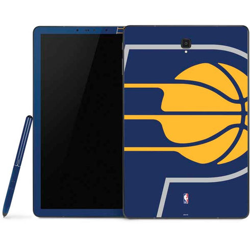 NBA Indiana Pacers Large Logo Samsung Galaxy Tab Skin