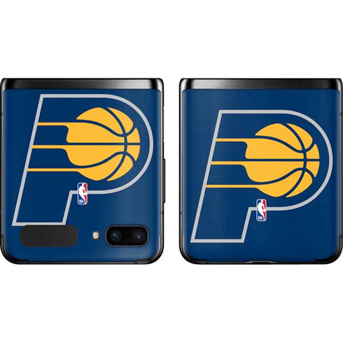 NBA Indiana Pacers Large Logo Galaxy Z Flip Skin