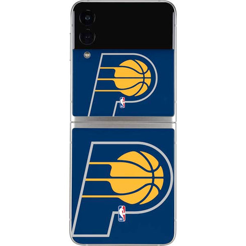 NBA Indiana Pacers Large Logo Galaxy Z Flip3 5G Skin