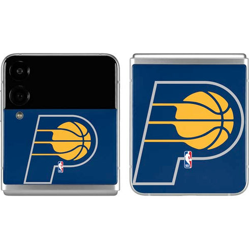 NBA Indiana Pacers Large Logo Galaxy Z Flip4 5G Skin
