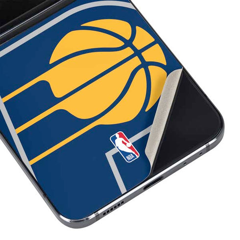 NBA Indiana Pacers Large Logo Galaxy Z Flip5 5G Skin