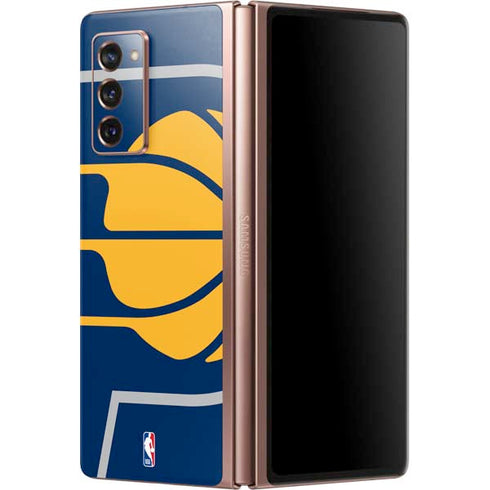 NBA Indiana Pacers Large Logo Galaxy Z Fold2 5G Skin