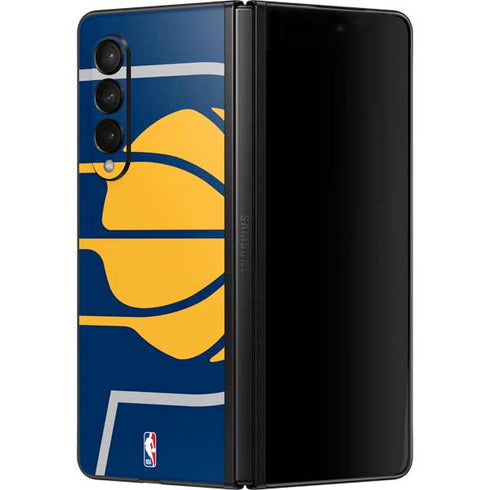 NBA Indiana Pacers Large Logo Galaxy Z Fold3 5G Skin