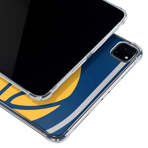 NBA Indiana Pacers Large Logo iPad Pro 12.9in (2020) Clear Case