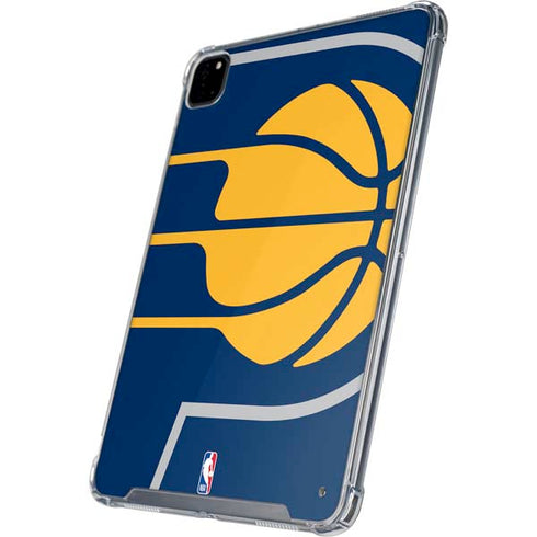 NBA Indiana Pacers Large Logo iPad Pro 12.9in (2020) Clear Case