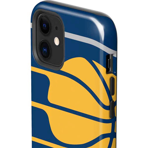 NBA Indiana Pacers Large Logo iPhone 12 Mini Impact Case