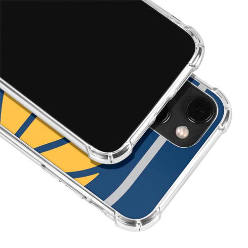 NBA Indiana Pacers Large Logo iPhone 13 Mini Clear Case