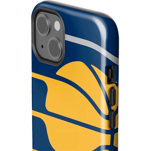 NBA Indiana Pacers Large Logo iPhone 15 Plus Impact Case