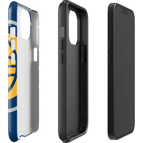 NBA Indiana Pacers Large Logo iPhone 15 Plus Impact Case