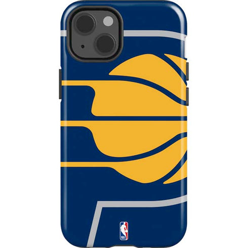 NBA Indiana Pacers Large Logo iPhone 14 Impact Case