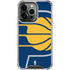 NBA Indiana Pacers Large Logo iPhone 15 Pro Clear Case