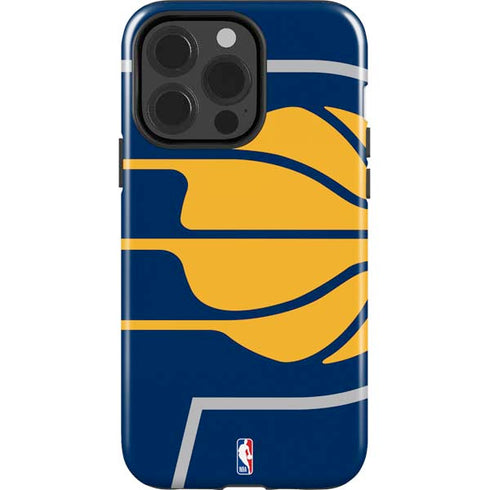 NBA Indiana Pacers Large Logo iPhone 15 Pro Impact Case