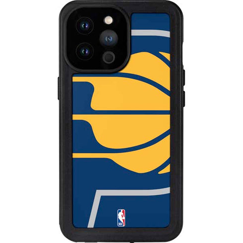 NBA Indiana Pacers Large Logo iPhone 14 Pro Max Waterproof Case