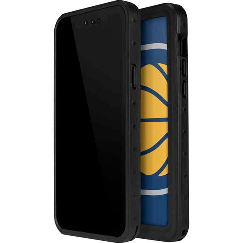 NBA Indiana Pacers Large Logo iPhone 14 Pro Max Waterproof Case