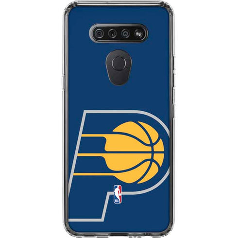 NBA Indiana Pacers Large Logo LG K51/Q51 Clear Case
