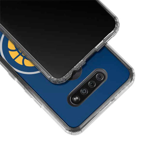 NBA Indiana Pacers Large Logo LG K51/Q51 Clear Case
