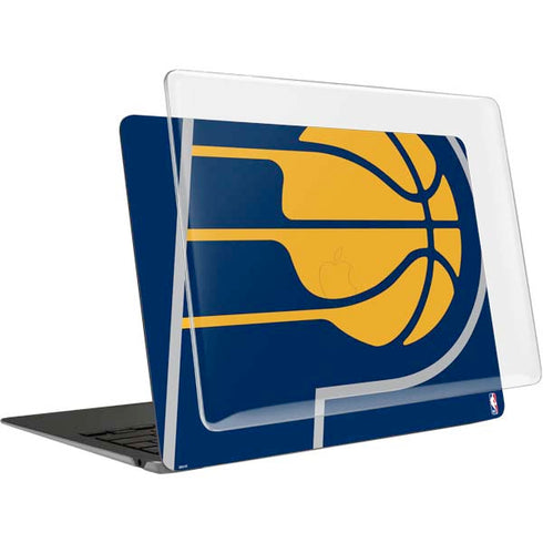NBA Indiana Pacers Large Logo MacBook Air 13in M1 (2021) Case plus Skin