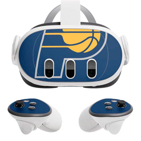 NBA Indiana Pacers Large Logo Meta Quest 3 Skin