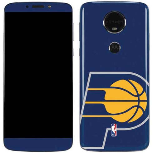 NBA Indiana Pacers Large Logo Moto E5 Plus Skin