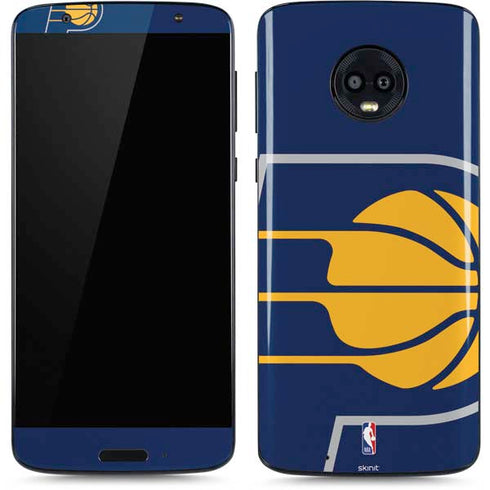 NBA Indiana Pacers Large Logo Moto G6 Skin