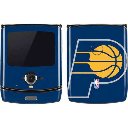NBA Indiana Pacers Large Logo Motorola RAZR Skin