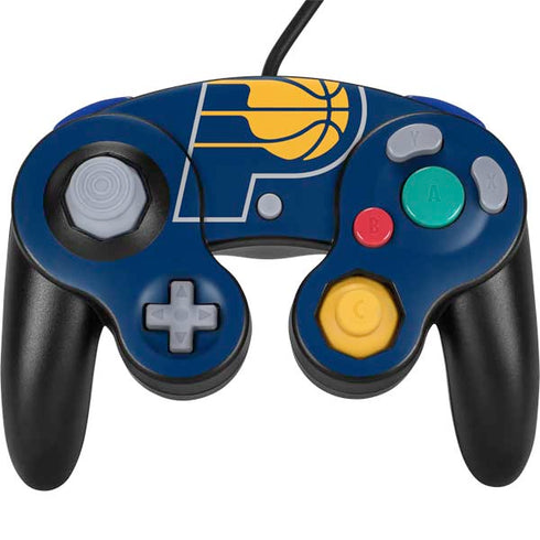 NBA Indiana Pacers Large Logo Nintendo GameCube Controller Skin