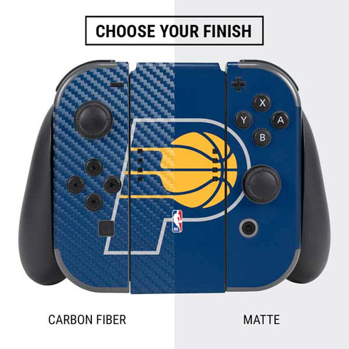 NBA Indiana Pacers Large Logo Nintendo Switch Bundle Skin