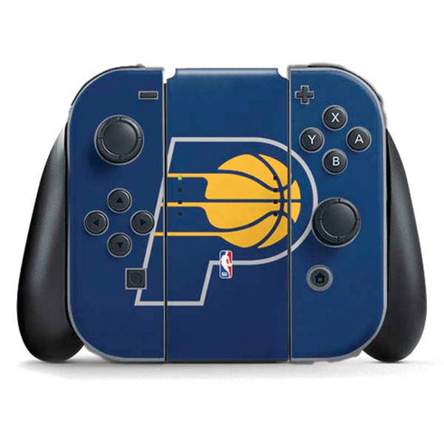NBA Indiana Pacers Large Logo Nintendo Switch (2017-2021) Joy-Con Controller Skin