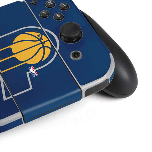 NBA Indiana Pacers Large Logo Nintendo Switch OLED (2021) Skin