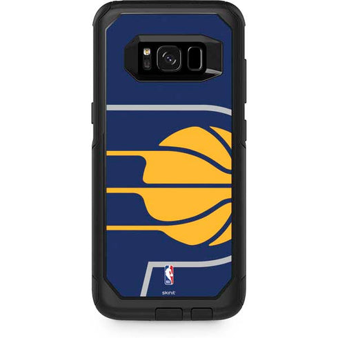 NBA Indiana Pacers Large Logo Otterbox Commuter Galaxy Skin