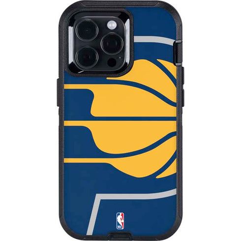 NBA Indiana Pacers Large Logo Otterbox Defender iPhone Skin
