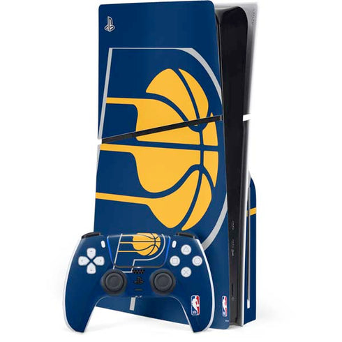 NBA Indiana Pacers Large Logo PS5 Slim Disk Bundle Skin