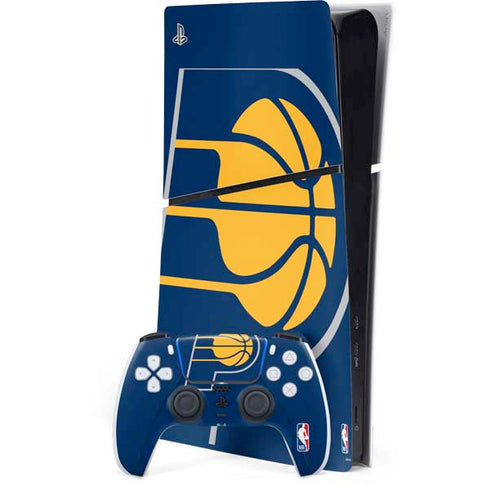 NBA Indiana Pacers Large Logo PS5 Slim Digital Edition Console Skin